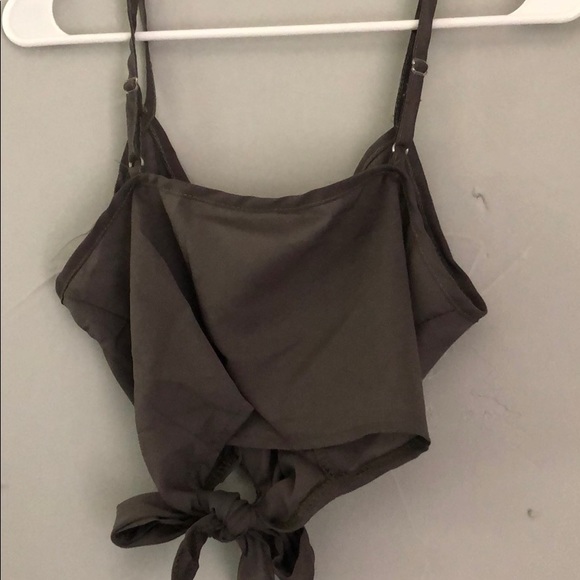 Olive Crop Top - Picture 5 of 5